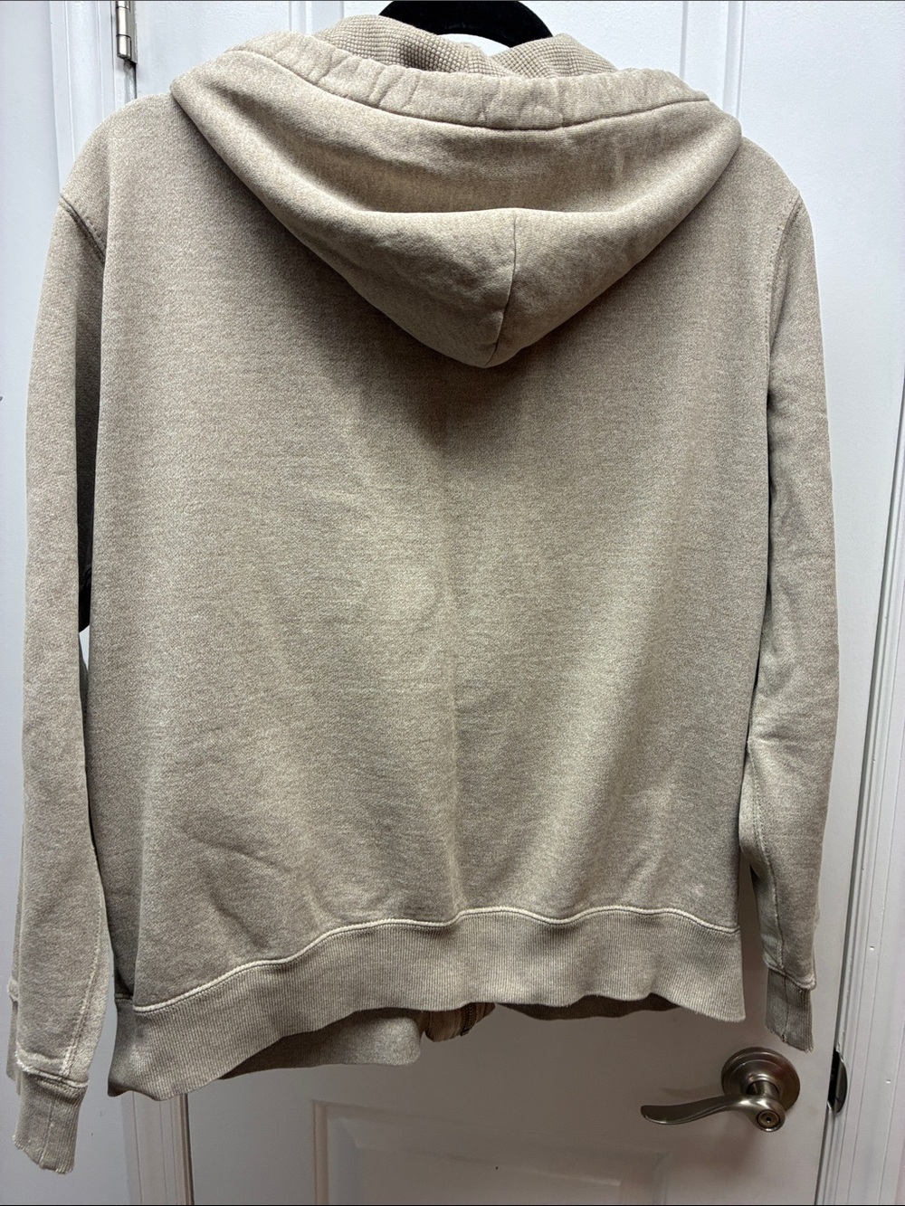 Polo by Ralph Lauren Beige Full-Zip Hoodie with Logo - Picture 4 of 7